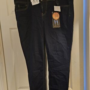 Shyanne High Rise Dark Blue Jeans